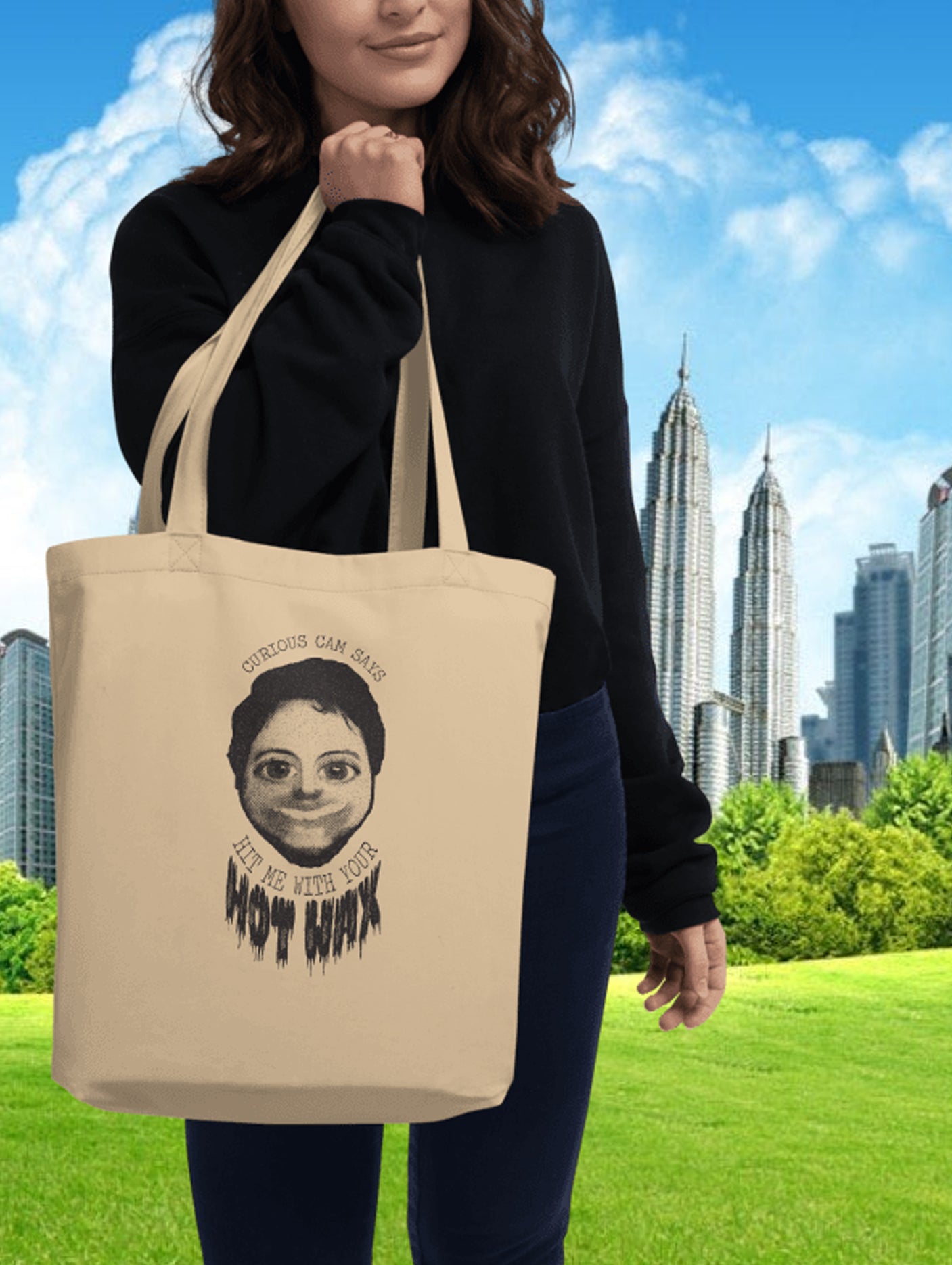 Curious Cam "HOT WAX" Tote