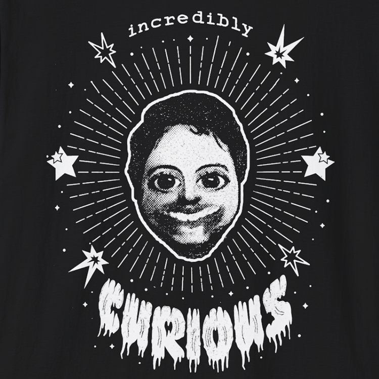 Curious Cam "Incredibly Curious" T-Shirt