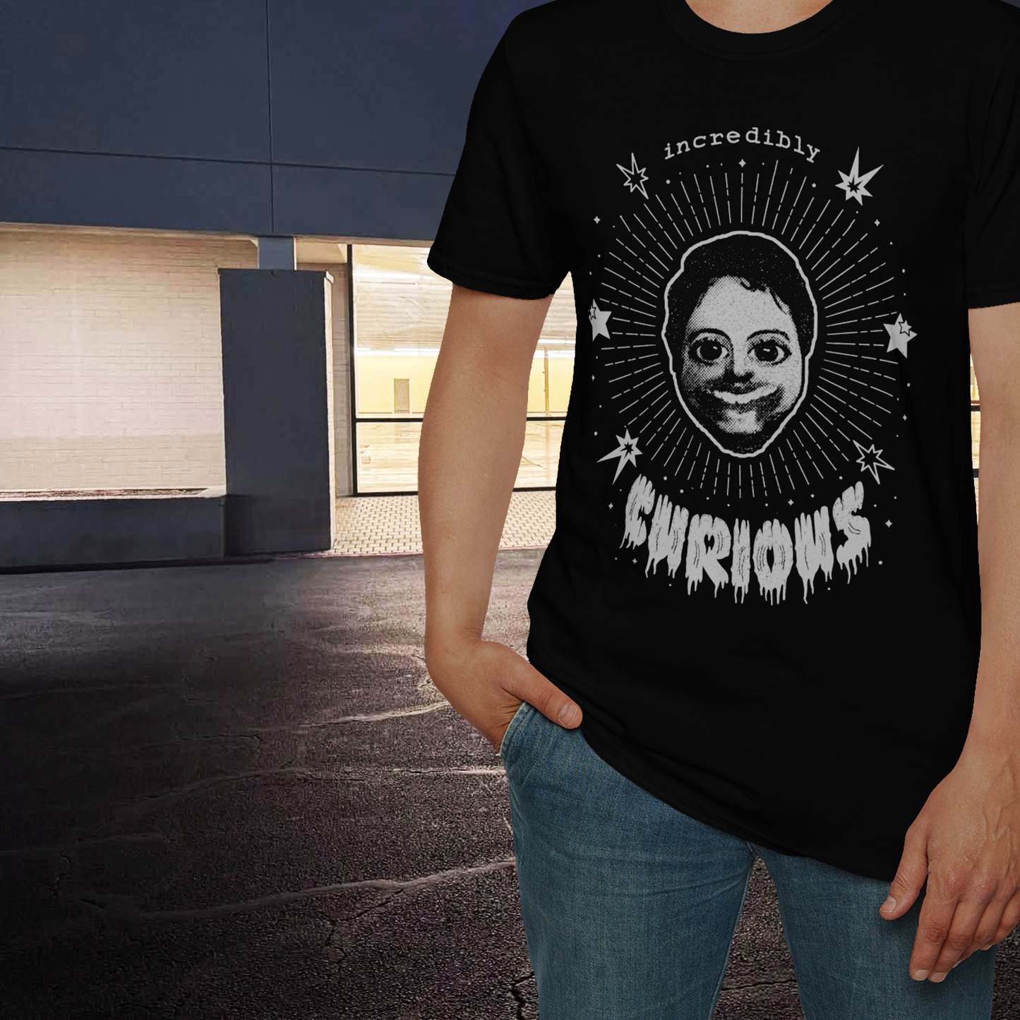 Curious Cam "Incredibly Curious" T-Shirt